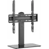 Suporte de TV de mesa Goobay Basic Fix | Orientável | 32-70 polegadas | Carga máxima 40 kg | preto