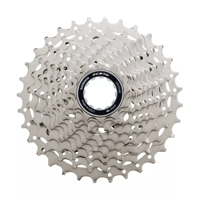 Cassete de bicicleta Shimano CS-R7000 aço 284 g