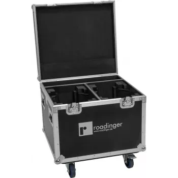 Flightcase Roadinger EYE-1940 com rodas – caixa de transporte protetora para equipamento