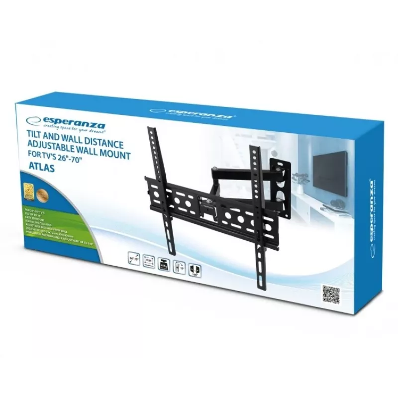 Suporte de parede para TV ESPERANZA ERW016 para televisores de 70