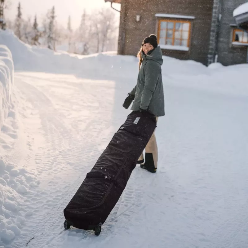 Saco de esquis com rodas Thule 5170 Roundtrip 175 cm preto