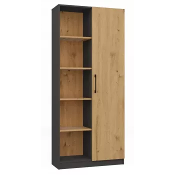 Módulo superior de estante Topeshop RD-80 ANT/ART KPL, 10 prateleiras, aglomerado, 800×300×1820 mm