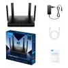 Router sem fios Cudy WR3000 Gigabit Ethernet Dualband (2,4 GHz / 5 GHz) preto