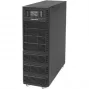 Qoltec 52284 UPS fonte de alimentação ininterrupta | 10kVA | 10000W | fator de potência 1,0 | LCD | EPO | USB | online