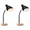 Candeeiro de mesa TRACER TRAOSW47237 Scandi preto LED luminosidade ajustável, braço ajustável