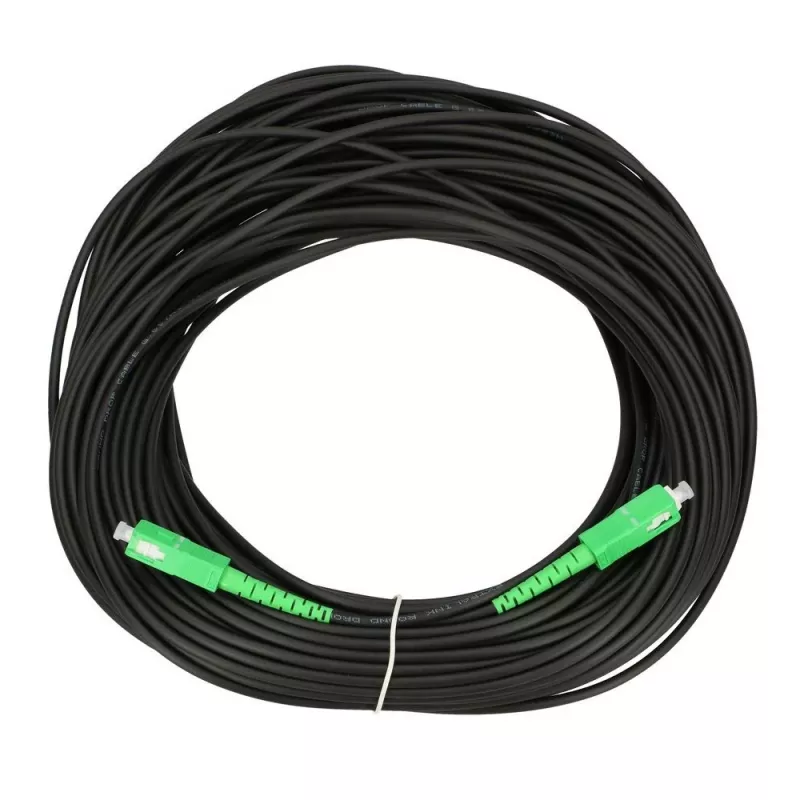 Cabo de patch Extralink SC/APC-SC/APC, redondo, suspenso, monomodo, simplex, G.657A2, 15 m