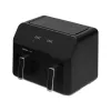 Fritadeira de ar quente Zelmer ZAF9000 5,5 l + 3,5 l 2700 W preta