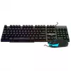 Cian Technology GmbH Cian INCA RAINBOW EFFECT MECHANICAL FEEL GAMING teclado e rato SET