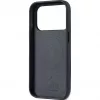 Mujjo Full Leather Case MagSafe capa para iPhone 17 Pro cinzento