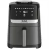 Fritadeira Tefal Easy Fry Silence EY551HE0 Individual 5 L Autónoma Fritadeira de ar quente Preto, Cinzento, Aço inoxidável