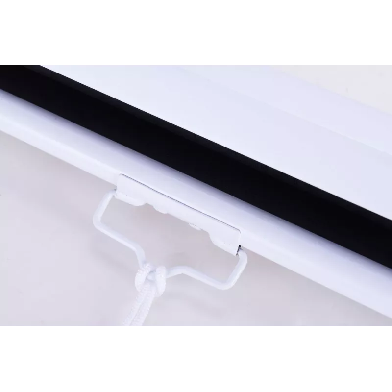 Tela de projeção Sponge Silelis 180 x 180 cm montagem em tripé, superfície branco mate, portátil