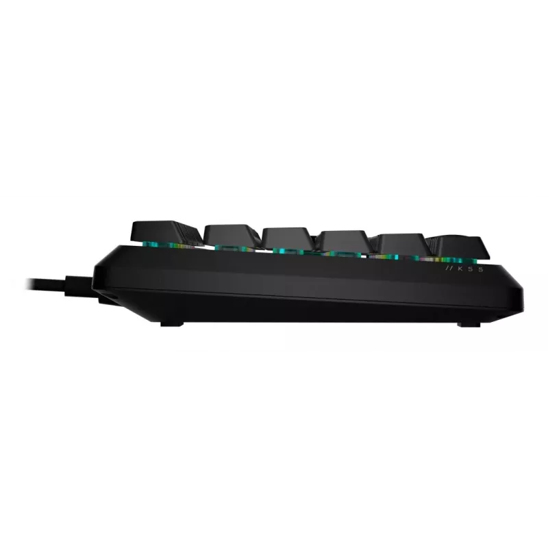 Teclado Gaming Corsair K55 CORE RGB USB QWERTZ alemão preto
