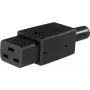 as - Schwabe Ficha de aparelho IEC, reta N.º de polos: 3 10 A Preto 62085 1 unid. (62085)