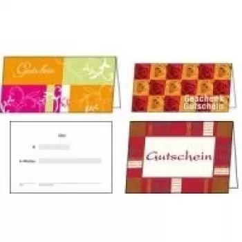 Cartão de felicitações padrão Sigel DC154