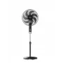 Ventilador de pé Midea FS40-23MT — 3 velocidades, temporizador 2 h, 50 W, 220–240 V, branco, 1300 mm de altura