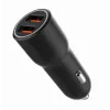Carregador de automóvel para dispositivos móveis Gembird TA-UC-A2QC36-CAR-01, 36 W, 12–24 V, isqueiro, preto