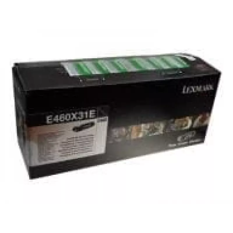 Lexmark E460X31E cartucho de toner para E460, preto, 15.000 páginas
