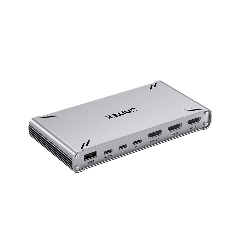 Unitek USB-C 10GBPS comutador KVM com HDMI