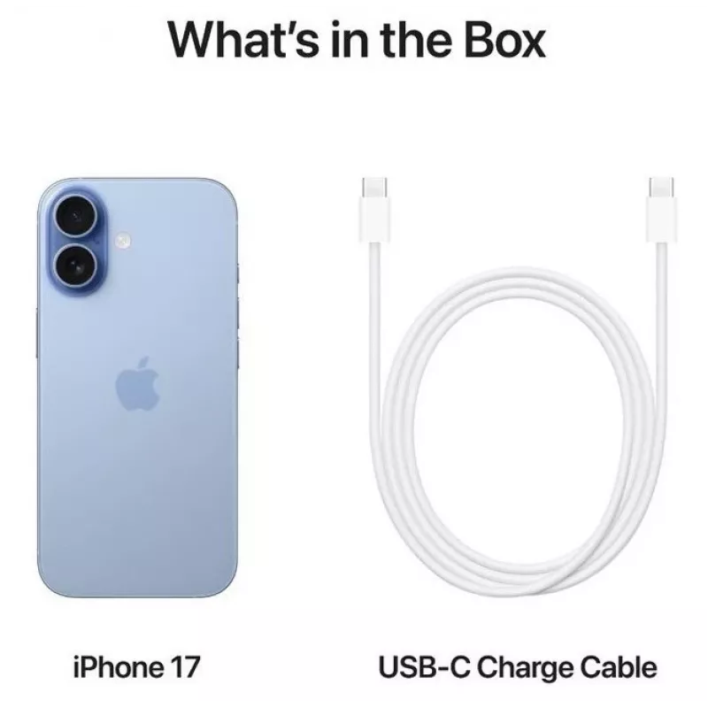 Smartphone Apple iPhone 17 6,1 polegadas 256 GB Mist Blue