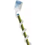 Goobay Cabo de rede CAT 6A ultraflexível fino U/FTP branco - ficha extra curta (74340)
