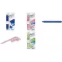 Conjunto de esferográficas WEDO LetterPen PUZZLE, 2 peças, rosa — esferográfica para escrever