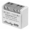 Relé inteligente Shelly Relay EM Mini Gen4 1 canal Wi‑Fi Matter Zigbee Bluetooth 8A, 110–240V, contador de energia