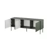 Móvel RTV Cama 3D TRESSE 150x40x55 verde mate