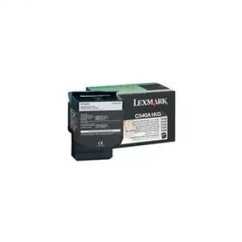 Cartucho de toner Lexmark RETURN PROGRAM preto 1K PGS F/C54X/ X54X (0C540A1KG)