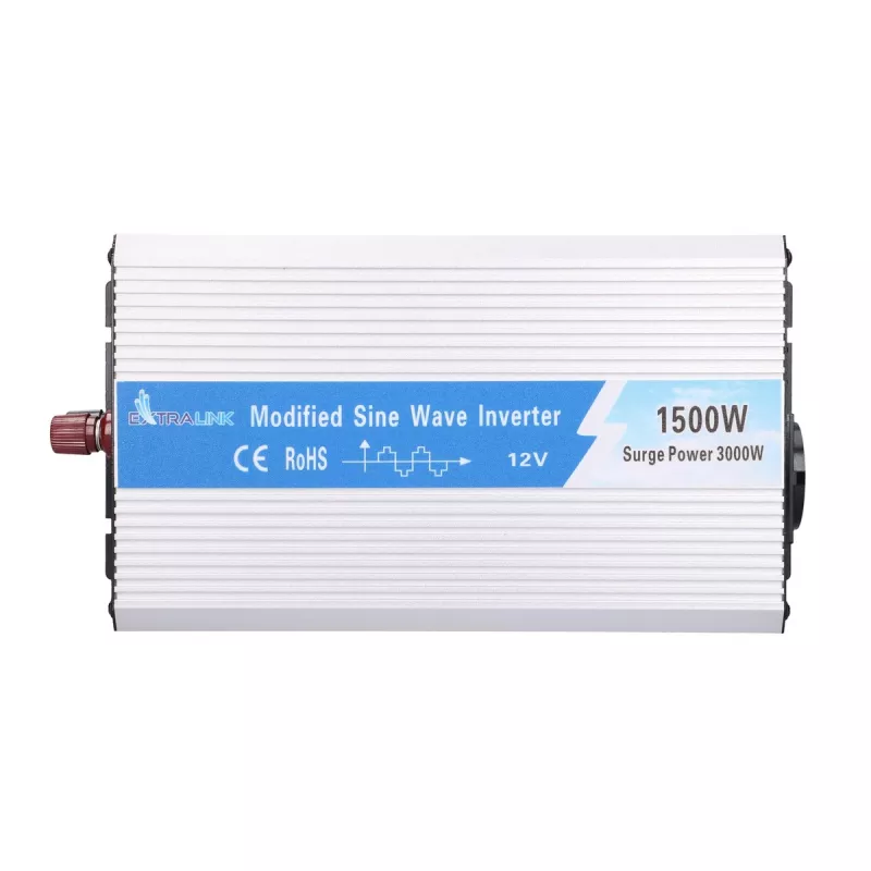 Extralink CONVERSOR DE TENSÃO 12V - 230V, 1500W, ONDA SENOIDAL MODIFICADA OPIM-1500W