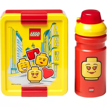 Conjunto de almoço Room Copenhagen LEGO Iconic Girl