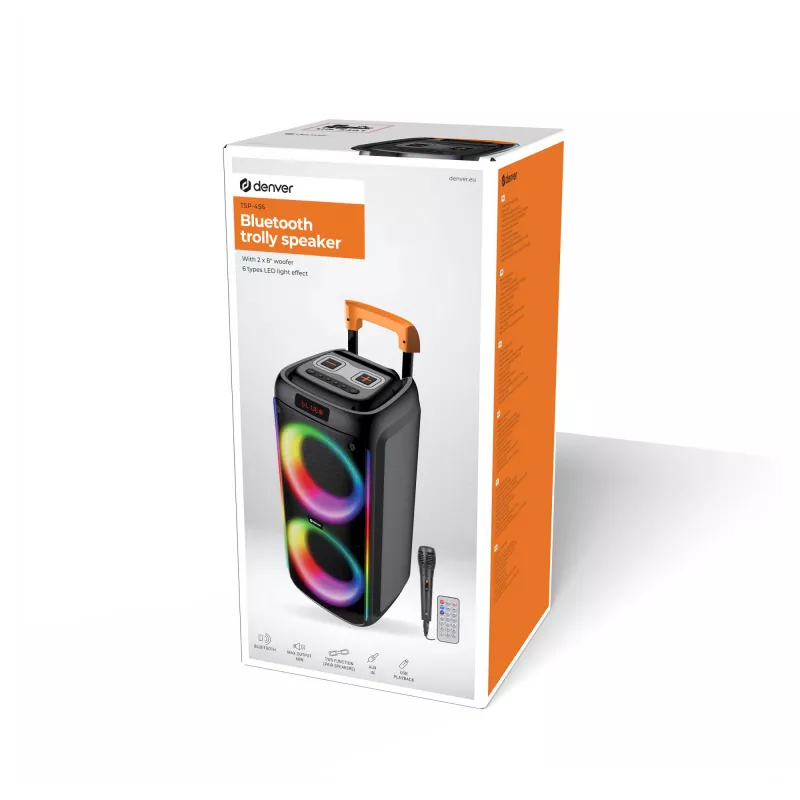 Inter Sales DENVER TSP-456 - Sistema de som para festas - portátil