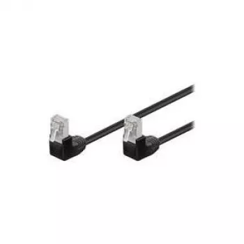 Cabo de rede Goobay 96078 preto 1 m Cat5e F/UTP