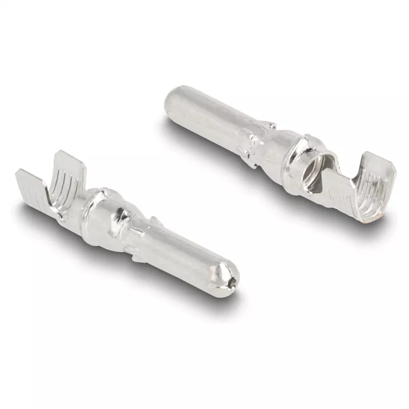 DeLOCK 60058 conector de cabo DL4 prateado macho/fêmea 20 unidades