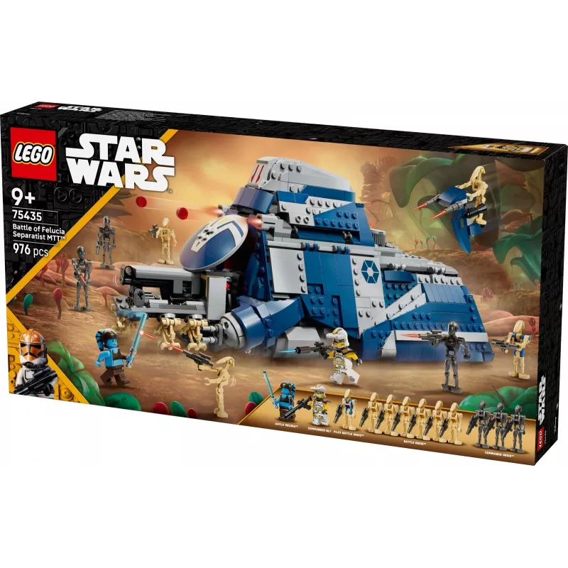 Star Wars 75435 Separatist MTT (Multi-Troop Transport) da Batalha de Felucia