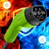 Cabo EV Qoltec 52473 Type 2 para carregamento de veículos | 400V | 11kW | 16A | 5m