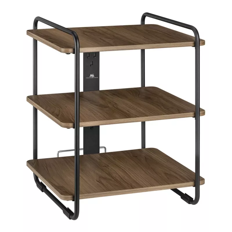Suporte Maclean de três prateleiras MC-978, elegante, Max, suporte para monitor