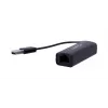 Adaptador de rede Lanberg NC-0100-01 USB 2.0 para RJ45 100 Mbit, cabo de 0,15 m