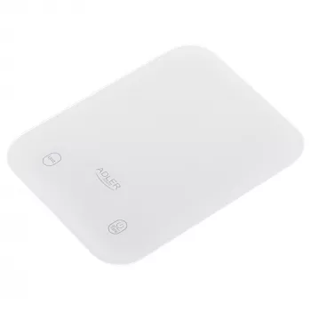 Adler balança de cozinha | AD 3181w | Divisão 1 g | Tipo de visor LED | Branco