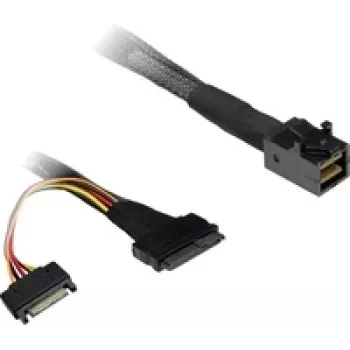Cabo SFF Inter-Tech SFF-8643 SFF-8639 Preto Design compacto