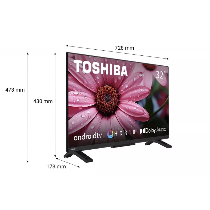 TV Toshiba 32WA2363DG 32 polegadas HD DLED 1366 x 768