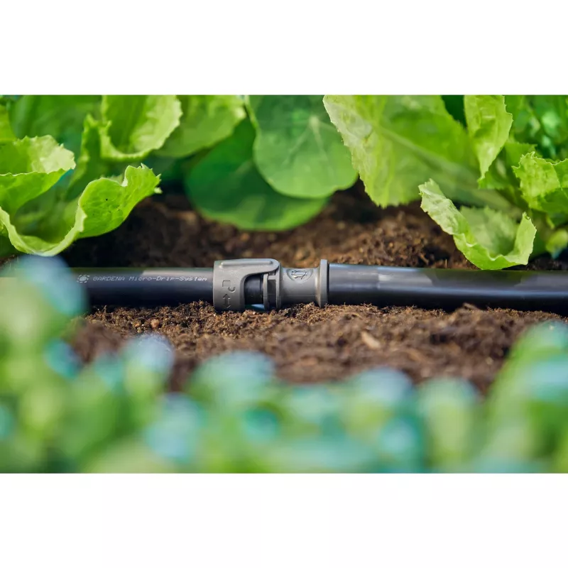 Conector Gardena 13220-20 para sistema de rega gota a gota plástico