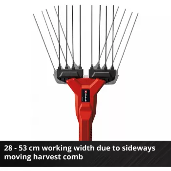 Einhell GE-FS 18/53 Li-Solo Preto Vermelho Plástico 530 mm 182 cm