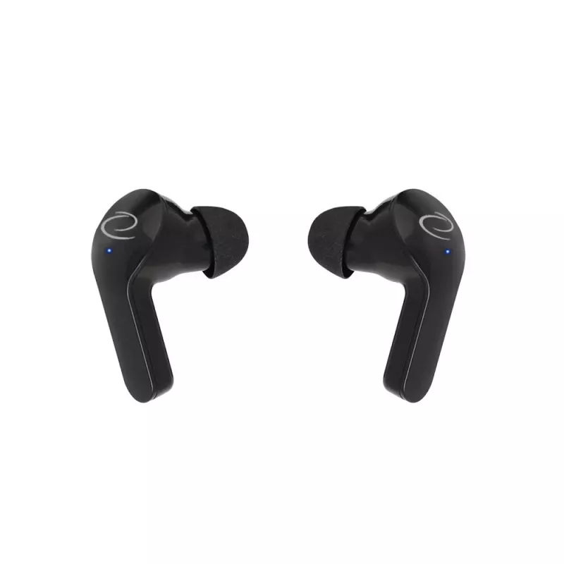 Auscultadores In-Ear sem fios ESPERANZA EH238K — Bluetooth 5.3, 2,4 GHz, alcance 10 m, bateria 230 mAh, controlo tátil, preto
