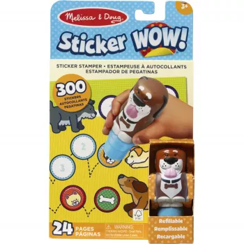 Conjunto de bloco de atividades com autocolantes da Spinmaster — MAC STW StckrWowActivityPadStDog GML (bloco de atividades com autocolantes)