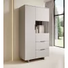 Armário de arrumação cama meble ALMA 90x41,5x170 cm caxemira — autónomo, para colocar na parede