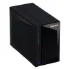 Asustor DRIVESTOR 2 Pro Gen2 AS3302T v2 NAS Realtek RTD1619B 2 GB DDR4 ADM preto