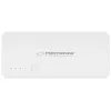 Carregador portátil Esperanza EMP106WE Radium — 8000 mAh, saída para 3 dispositivos, entrada Micro-USB, saídas 5V/2A e 5V/1,5A/1A, cinzento