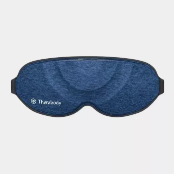 Massajador Therabody SleepMask rosto preto, azul