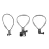 Faixa de pescoço com suporte para câmaras de ação Telesin TE-HNB-001 – comprimento ajustável, suporte de troca rápida