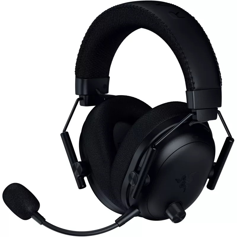 BlackShark V3 Pro, Auscultadores para gaming preto, ANC, dongle 2,4 GHz, Bluetooth, USB, jack 3,5 mm